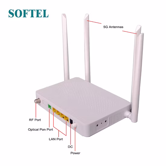 OEM Ontário CATV CATV ONU 2.4G 5g 1g 3fe CATV